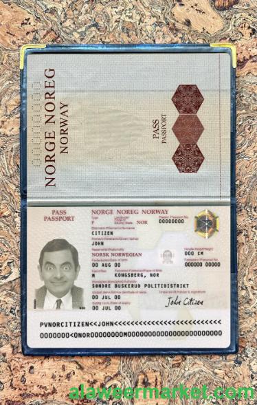 Norway passport version 2 photolook